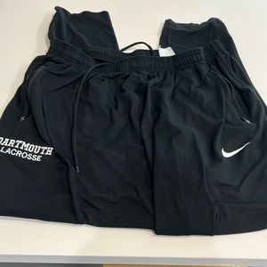 Dartmouth College men’s lacrosse lightweight Nike sweatpants